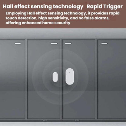 2 In 1 Smart Zigbee Door Window Sensor, Compatible With Home Assistant, ZG-102Z