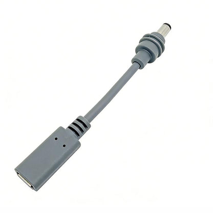 For Starlink Mini 18AWG 12cm PD USB-C Female To DC 5.5 x 2.1mm Charging Cable Supports 20V 5A 100W Input, USB-C Female To DC 5.5 x 2.1mm
