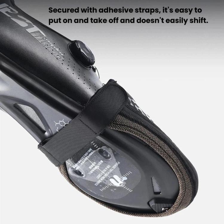 WEST BIKING Breathable Reflective Cycling Shoe Covers For Bikes Half Palm Windproof & Warm Shoe Covers, M, L, XL