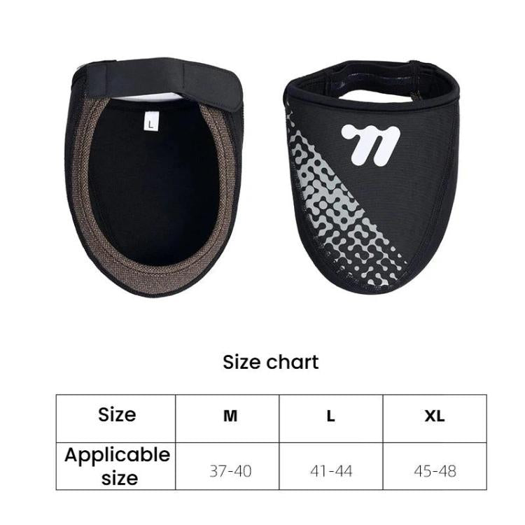 WEST BIKING Breathable Reflective Cycling Shoe Covers For Bikes Half Palm Windproof & Warm Shoe Covers, M, L, XL