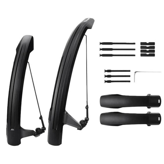 WEST BIKING YP0714046 Bike Front & Rear Extended Fenders Waterproof Mudguards Cycling Accessories