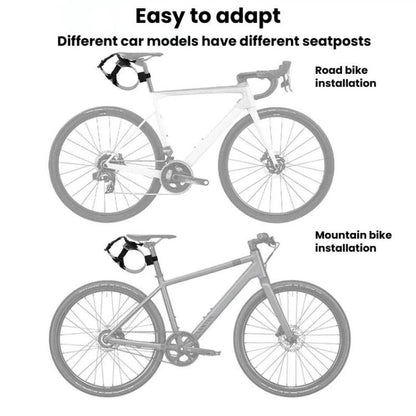 ENLEE EN-S26 Bike Quick-Release Saddle Bag Mount MTB & Road Bike Saddle Bag Holder