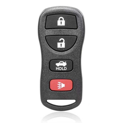 For Nissan 315MHz Radio Wave Car Remote Control, 3 Buttons, 4 Buttons