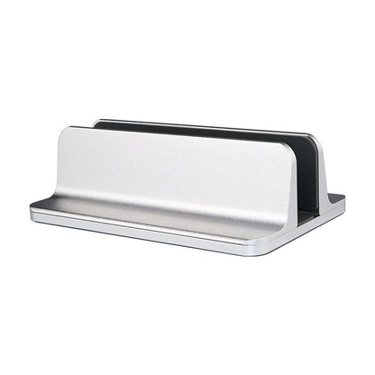 Aluminum Alloy Adjustable Laptop Vertical Stand Space-Saving Desk Organizer