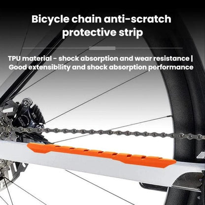 ENLEE TPU-01 Bike Chain Anti-Scratch Protector Strip Down Tube Anti-Scratch Shock-Absorbing Sticker