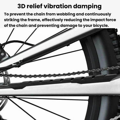 ENLEE TPU-01 Bike Chain Anti-Scratch Protector Strip Down Tube Anti-Scratch Shock-Absorbing Sticker