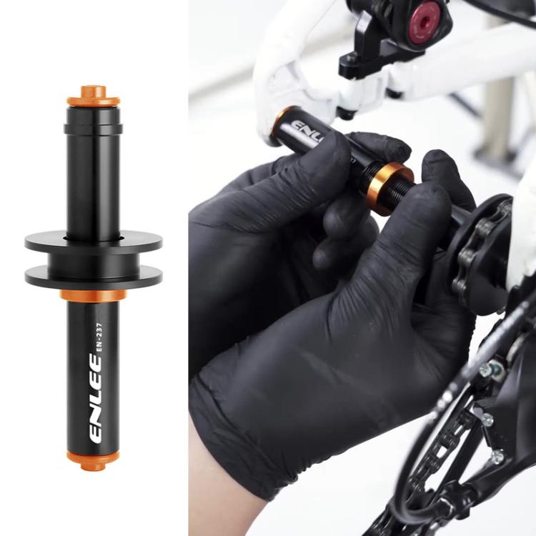 ENLEE EN-237 Bike Chain Keeper Universal Chain Holder For Quick-Release & Thru-Axle, EN-237