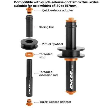 ENLEE EN-237 Bike Chain Keeper Universal Chain Holder For Quick-Release & Thru-Axle, EN-237