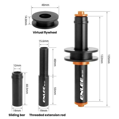 ENLEE EN-237 Bike Chain Keeper Universal Chain Holder For Quick-Release & Thru-Axle, EN-237