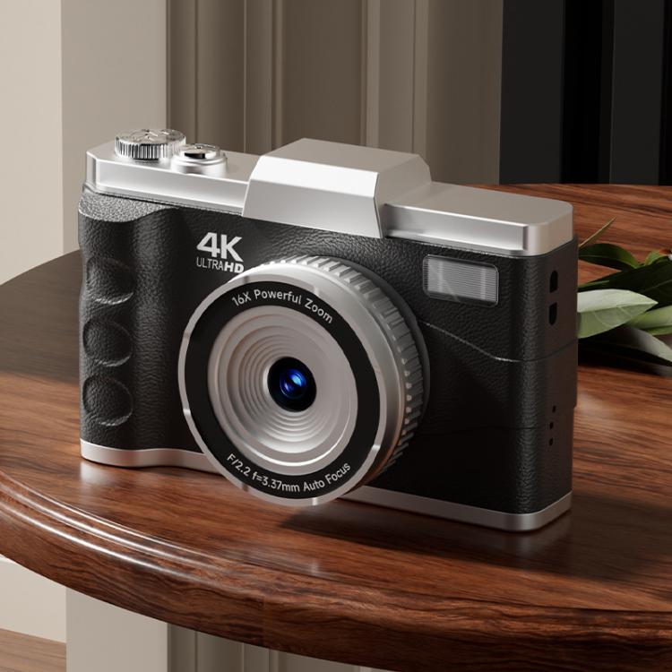 M11 3 Inch 4K Retro HD Camera Student CCD Digital Point-And-Shoot Camera