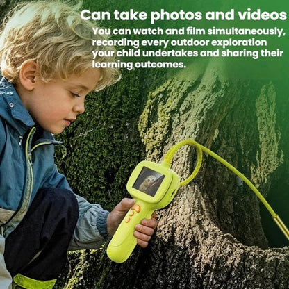 IP67 Waterproof Portable Endoscope 2.4 Inch Screen Student Magnifying Glass For Nature Exploration, G21