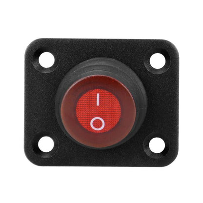 Round Waterproof Marine Panel Switch With LED Light, 1 Button Red, 2 Button Red, 3 Button Red, 4 Button Red, 5 Button Red, 6 Button Red, 1 Button Blue, 2 Button Blue, 3 Button Blue, 4 Button Blue, 5 Button Blue, 6 Button Blue, 1 Button Green
