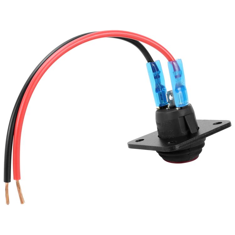 Round Waterproof Marine Panel Switch With LED Light, 1 Button Red, 2 Button Red, 3 Button Red, 4 Button Red, 5 Button Red, 6 Button Red, 1 Button Blue, 2 Button Blue, 3 Button Blue, 4 Button Blue, 5 Button Blue, 6 Button Blue, 1 Button Green