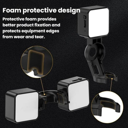 For DJI Osmo Pocket 3 Desiontal PM-06 Quick-Release Magnetic Fill Light Portable Light For Action Cameras, PM-06