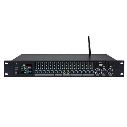 LD1500 Preamp Effects Processor Bluetooth Performance Reverb Processor Spectrum Equalizer Microphone Feedback Suppressor Tuner, US Plug, EU Plug, UK Plug, AU Plug
