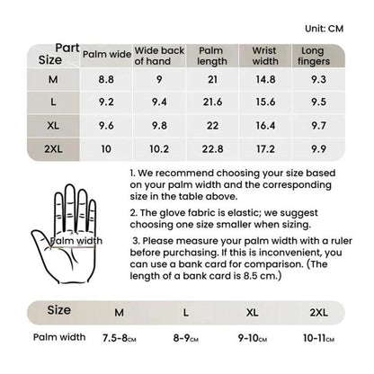 WEST BIKING YP0211278 3D Printed Cycling Anti-Slip Gloves Shock-Absorbing Full Finger Bike Gloves, M, L, XL, 2XL