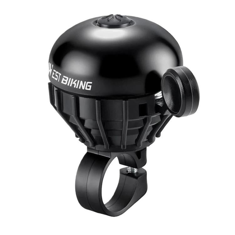 WEST BIKING YP0706061 Bike Thumb Bell Aluminum Alloy Loud & Compact Bicycle Bell