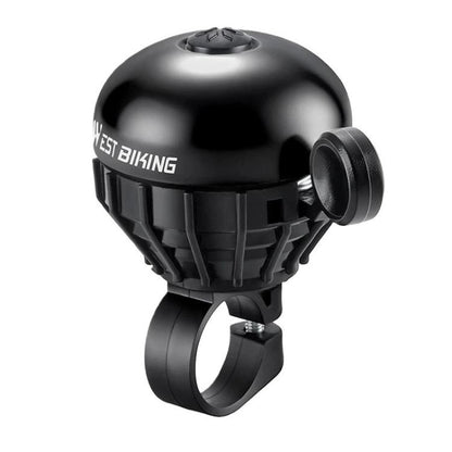 WEST BIKING YP0706061 Bike Thumb Bell Aluminum Alloy Loud & Compact Bicycle Bell