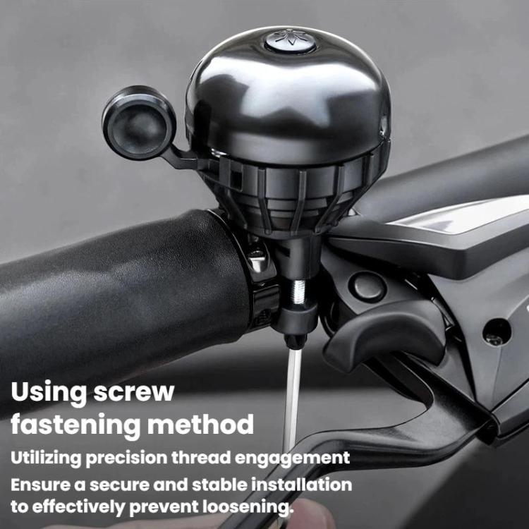 WEST BIKING YP0706061 Bike Thumb Bell Aluminum Alloy Loud & Compact Bicycle Bell