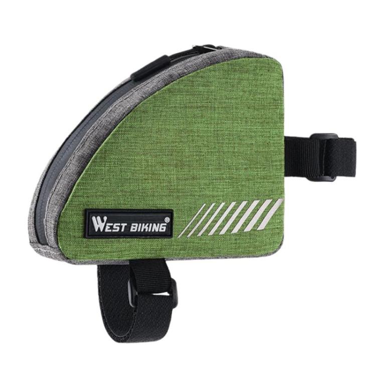 WEST BIKING YP0707430 Bike Portable Top Tube Bag Cycling Triangle Storage Bag