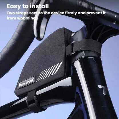 WEST BIKING YP0707430 Bike Portable Top Tube Bag Cycling Triangle Storage Bag