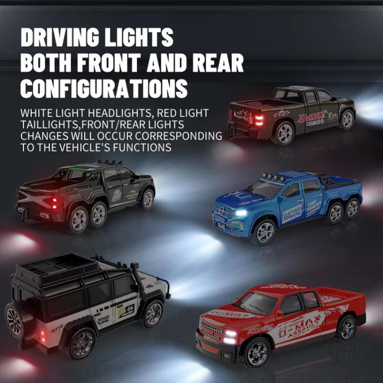 1:64 Mini Alloy RC Car With Lights Simulated Car Model Toy, 6601 Green, 5501 Black, 5501 Red, 5501 Blue, 8801 Black, 8801 Red, 8801 Blue, 6601 White With Hanging Box, 6601 Green With Hanging Box, 5501 Black With Hanging Box, 5501 Red With Hanging Box  ...