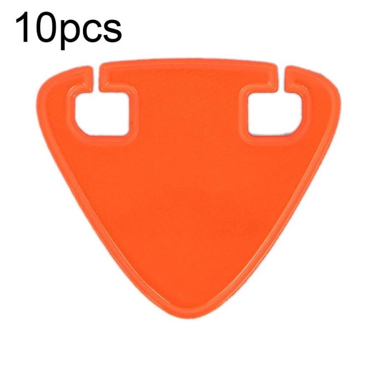 10pcs Bicycle Emergency Night Riding High-Visibility Reflective Stickers, Single-sided Flocked On Back, Double-sided