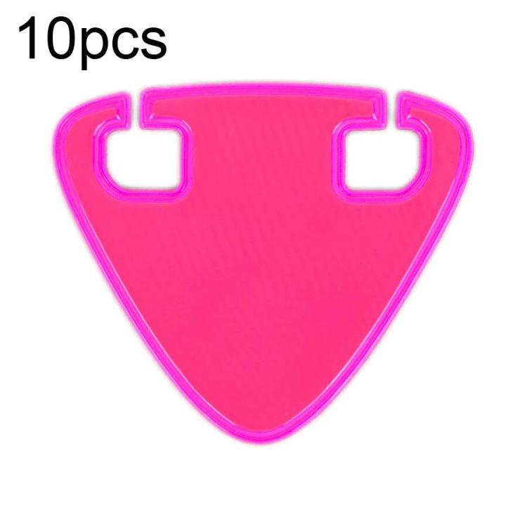 10pcs Bicycle Emergency Night Riding High-Visibility Reflective Stickers, Single-sided Flocked On Back, Double-sided
