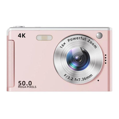 M06 4K HD Digital Camera For Students 16X Zoom Retro CCD Camera