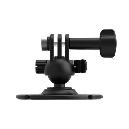 Flymile For DJI Osmo Pocket 3 / Insta360 X5 Ball Head Adhesive Base Mount, 1/4 inch Version, Two-prong Version