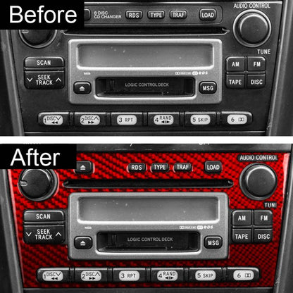 For 1999-2005 LEXUS IS300 Left-Hand Drive Radio Panel Sticker Type B, Type B Black, Type B Red