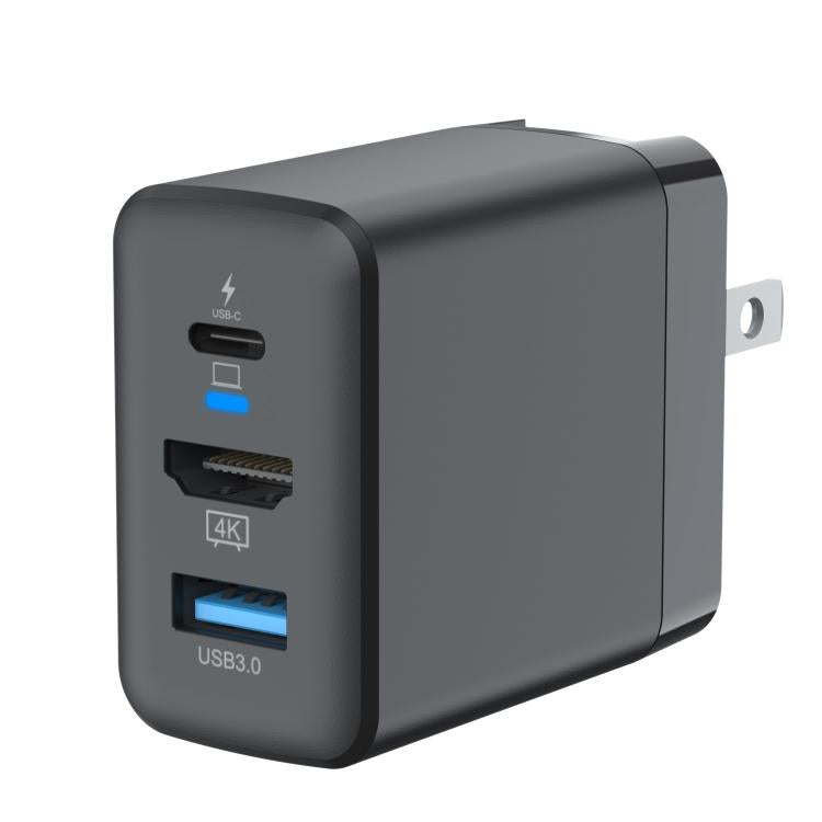 60W 3-In-1 Power Dock With 4K 60Hz HDMI For Nintendo Switch 2 Fast Charging Adapter With USB-C & USB 3.0 Ports US Plug