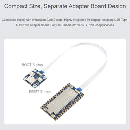 Waveshare ESP32-S3 LoRa Development Board With LR1121 3rd-Gen RF Chip, HF Version, LF Version, HF Kit, LF Kit