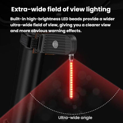 SMILING SHARK CW-D388 Outdoor Night Riding Bike Tail Light Bicycle Decorative Signal Light