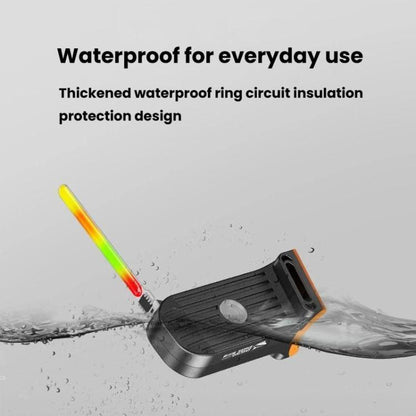 SMILING SHARK CW-D388 Outdoor Night Riding Bike Tail Light Bicycle Decorative Signal Light