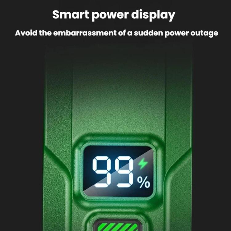 SMILING SHARK QX-D435A Kids Bike Headlight With Light Control Sensor Digital Display Portable Flashlight With Horn