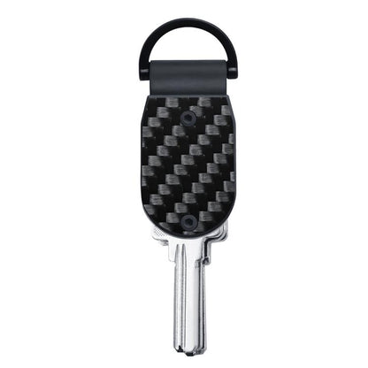 Aluminum Key Organizer Mini Key Holder for 2-6 Keys Compact Design Saves Pocket Space