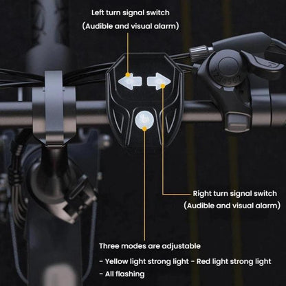 Bike Remote Control Turn Signal Taillight Detachable Mountain Bike Warning Light