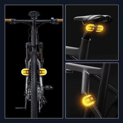 Bike Remote Control Turn Signal Taillight Detachable Mountain Bike Warning Light
