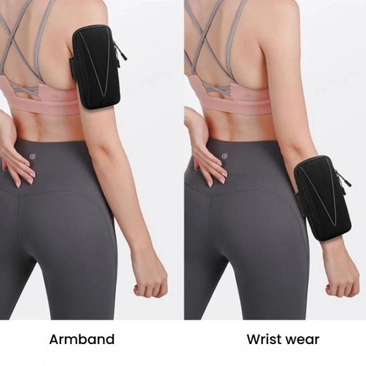 Reflective Portable Waterproof Running Armband Outdoor Sports Phone Bag