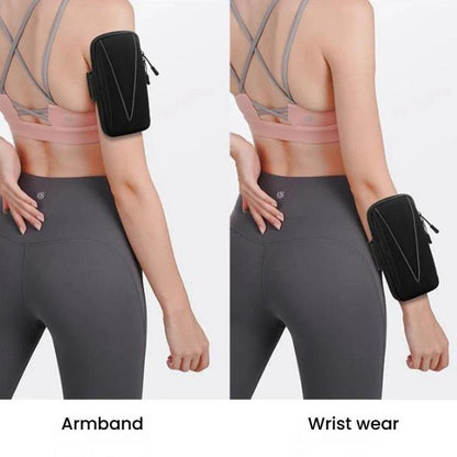 Reflective Portable Waterproof Running Armband Outdoor Sports Phone Bag