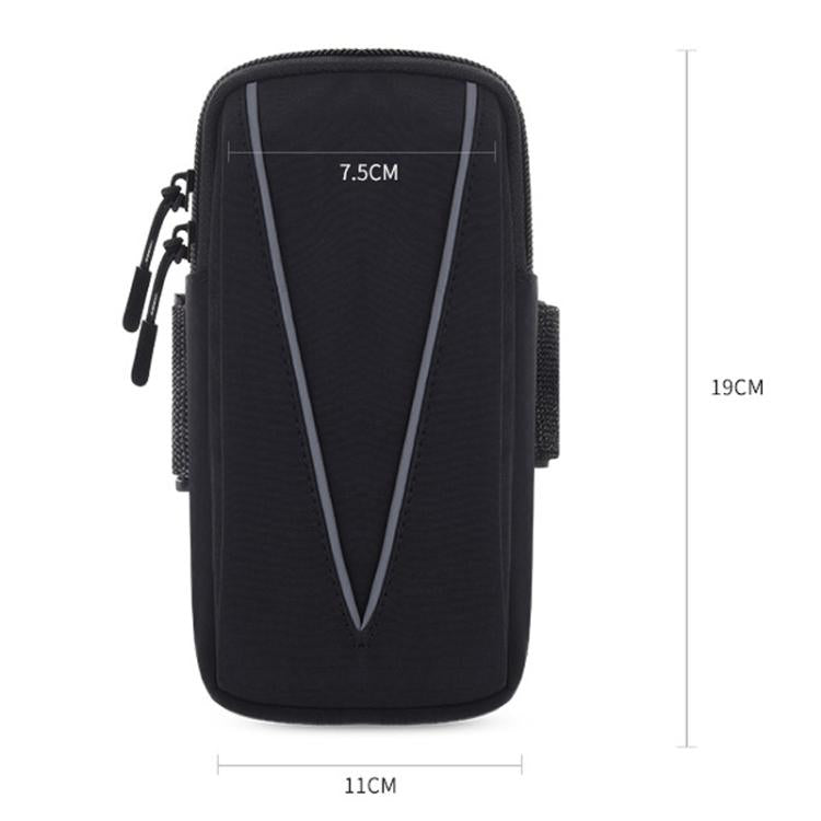 Reflective Portable Waterproof Running Armband Outdoor Sports Phone Bag