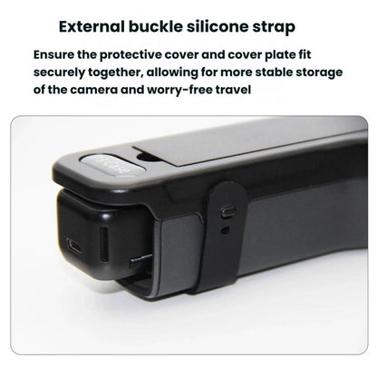 For DJI Osmo Pocket 3 Magnetic Flip Cover Case Body Lens Protector