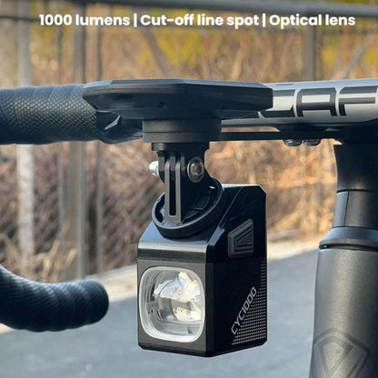 Bicycle Hanging Front Light Night Riding Road Bike Anti-Glare Under-Mount Light, CYCLAIMI CYC1000, CYCLAIMI CYC1000 PRO