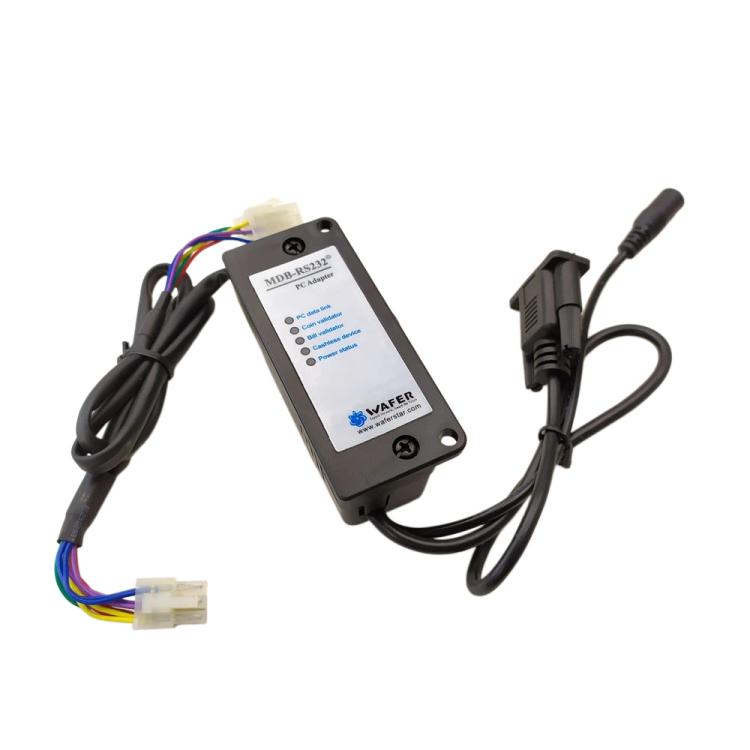MDB-RS232 5 Light Version Adapter Box To Convert the MDB Bill Acceptor Data to PC RS232, 5 Light DB9 Interface