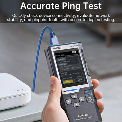 FNIRSI Multifunctional Cable Finder with Anti-interference PoE Cable Tester, LPM-10