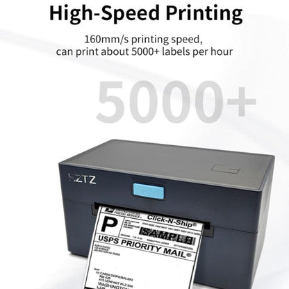 4-Inch High-Speed Thermal Label Printer with Dedicated Paper Stand, US Plug, HZTZ  9220-USB Black, HZTZ  9220-USB+Bluetooth Black, HZTZ  9220-USB+LAN Black, HZTZ  9220-USB+WiFi Black, HZTZ 9220-USB White, HZTZ 9220-USB+Bluetooth White