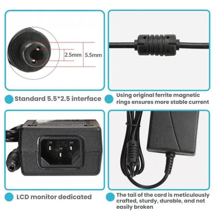 DAJING ADP-60D24 Label Printer Power Adapter 24V 2.5A, 3 Pin, 5.5x2.5mm