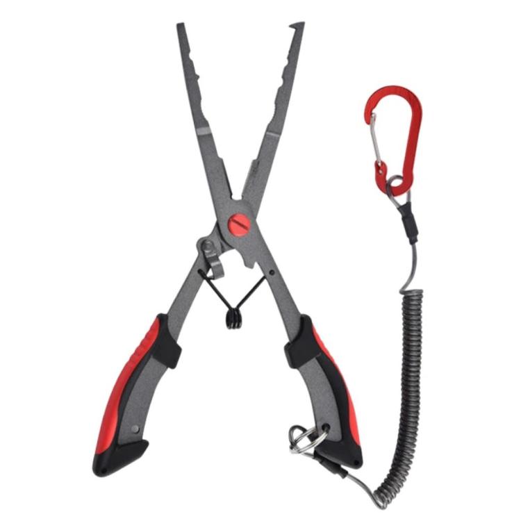 Seawater Corrosion Resistant Extended Eagle-Beak Hook Remover Line Cutter Pliers, Lure Plier, Lure Plier + Wire Safety Rope, Lure Plier + Wire Safety Rope + Nylon Bag, Lure Plier + Wire Safety Rope + Rubber Sleeve