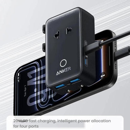 ANKER A9215 Multi-Country Adapter 20W Fast Charging PD Smart Distribution Universal Portable Charger